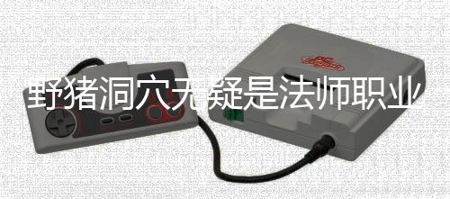 洞穴梦魇野猪业的无疑是法师职