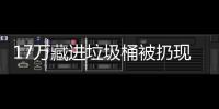 17万藏进垃圾桶被扔现金还是存银行好